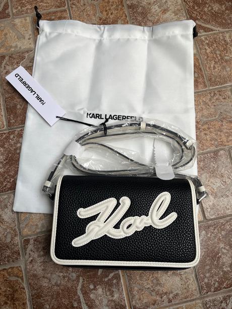 Nová kabelka karl lagerfeld s visačkou, karl lagerfeld