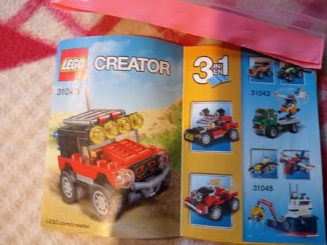 Lego 3v1 creator púštne vozidlá, 