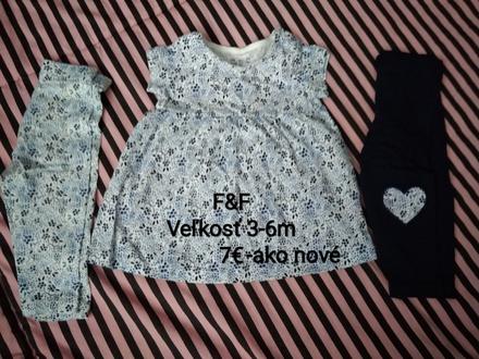 Šaty, f&f,68