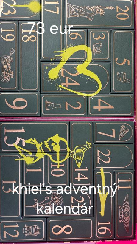 Kiehl's kalendár, 