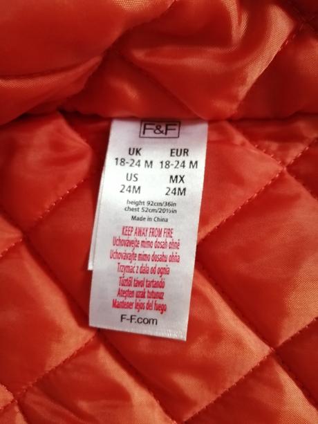 Zimná bunda, f&f,92