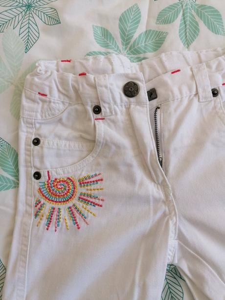 Krátke nohavice s výšivkou, nkd,116