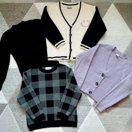 Pekné svetríky 4ks, zara,140