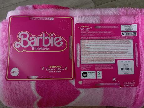 Barbie deka 120x150cm so srdiečkami, 