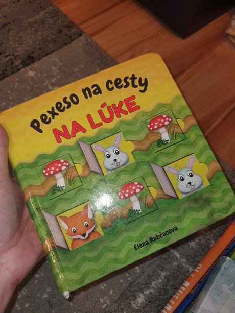 Pexeso na cesty na lúke kniha, 