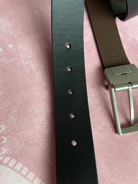 Kožený opasok ecco, ecco