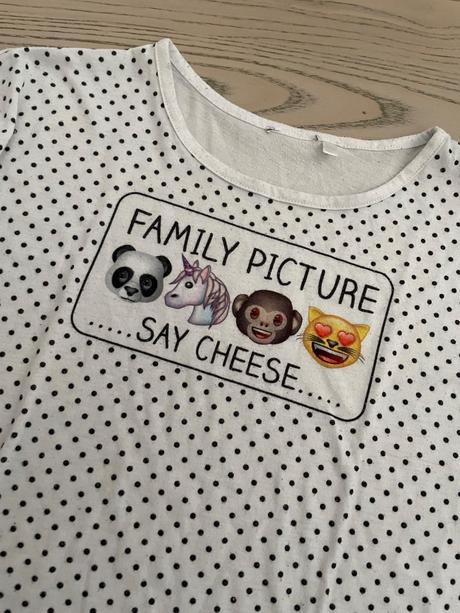 Tričko emoji, c&a,134