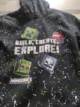 Mikina minecraft s kapucňou, 158