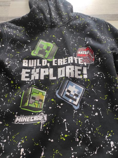 Mikina minecraft s kapucňou, 158