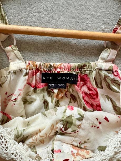 Kvetinový top, gate,s