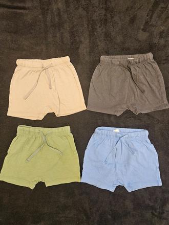 H&m kratasy sortky 74 tri kusy, h&m,74