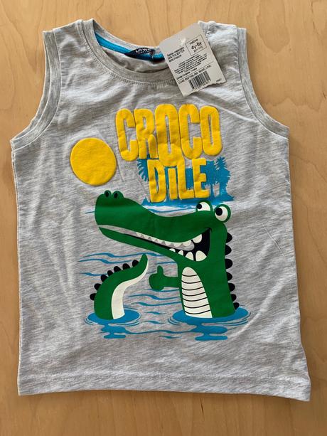 Tričko bez rukávov, 110