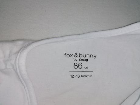 Baby dupačky snehobiely, sinsay,86