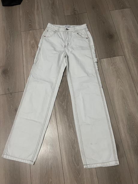 Široké nohavice, bershka,34