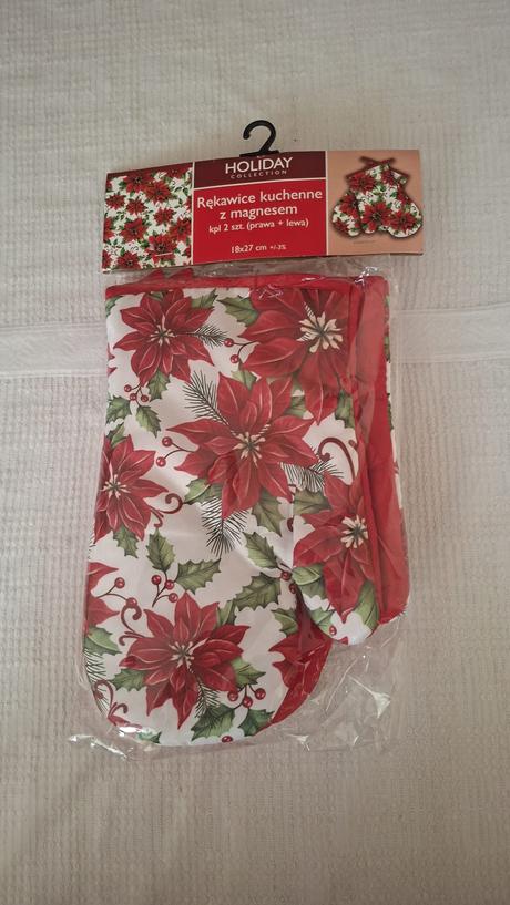 Nové kuchynské rukavice,