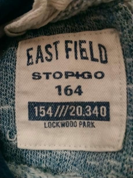 Modro sivá mikina, east field, 158-164 cm, 164