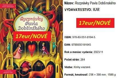 Kniha rozprávky pavla dobšinského,