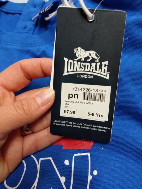 Tričko, lonsdale,116
