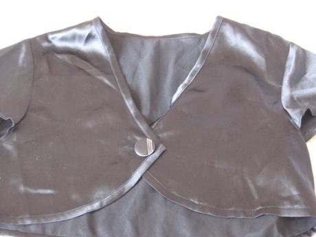 Kárované šaty + bolerko, 158, 158