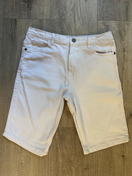 Riflove biele kraťasky, next,140