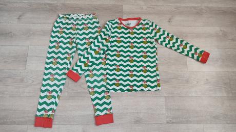 Vianočné pyžamo grinch, reserved,134