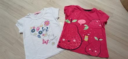 2x tričko kr.rukáv, 92