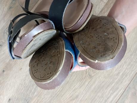 Sandálky 2 páry, john garfield,36