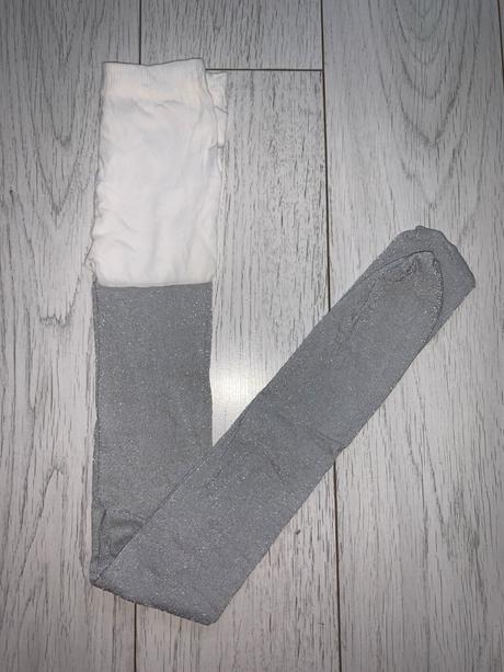 Trblietavé pančušky rôzne farby nové, 128