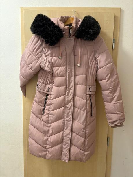Ružová zimná bunda, m