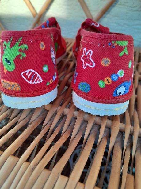 Papučky červené deichmann, deichmann,23