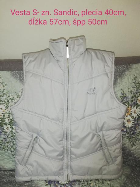 Oteplená vesta s, s