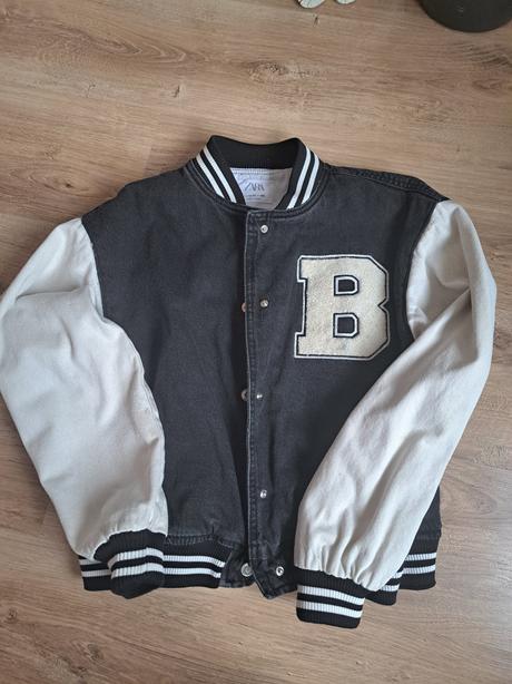 Riflová bunda, zara,164