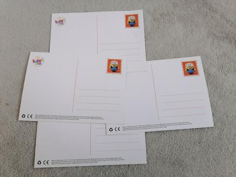 7x pohľadnice mimoni, 