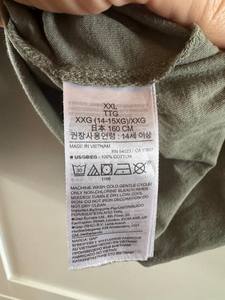 Tričko gap 14/16 rokov, gap,158