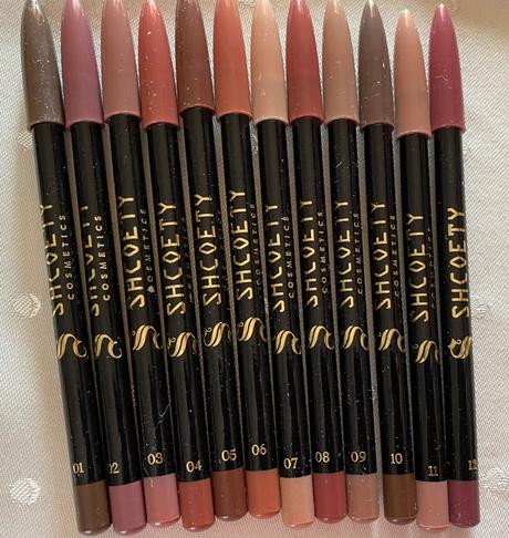 Shcoety - lipstick 12 dielna sada,