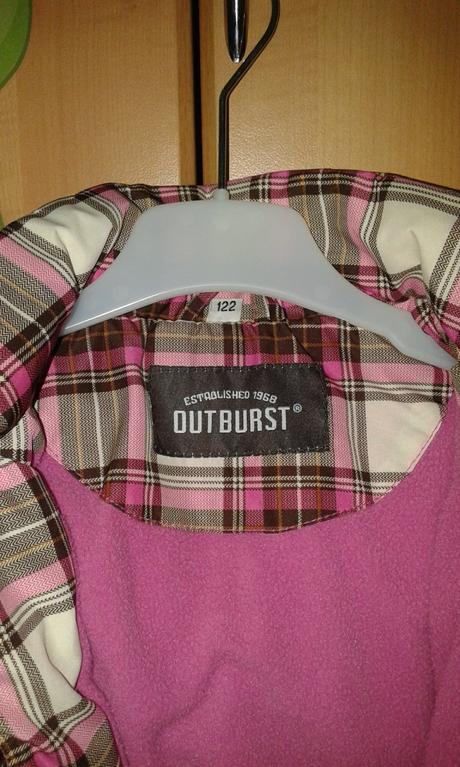 Dievčenská zimná bunda outburst, 122