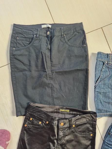 Sukňa a 3/4 nohavice, s