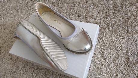 Kožené balerínky, 37