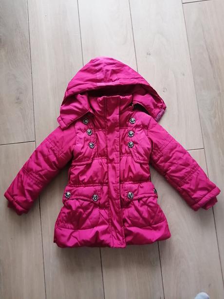 Zimná malinová bundička, 104
