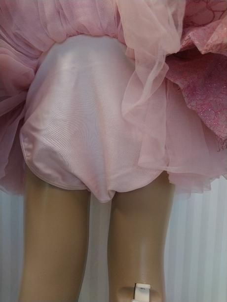 Ružový tanečný tricot, kostým, disney, 122-128, 