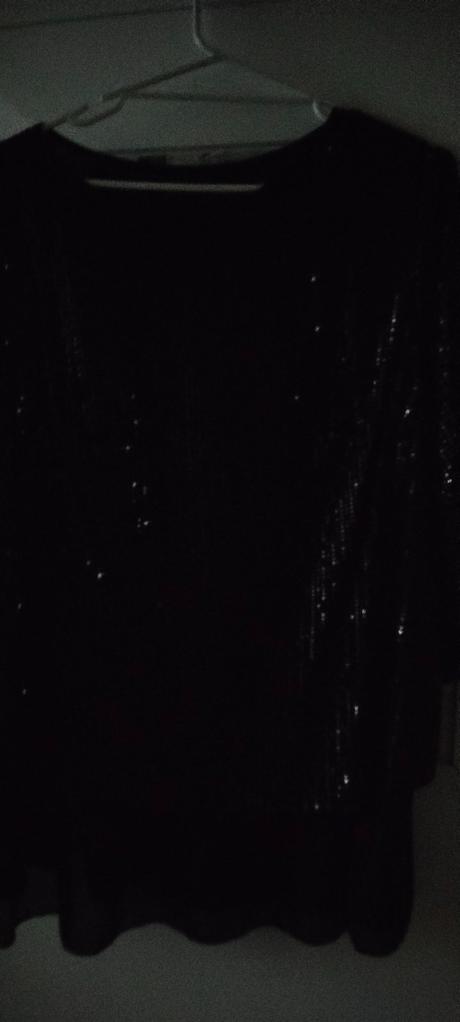 Blúzka elegantná čierna, l