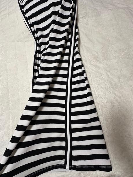 Športové pásikavé dlhé šaty zn. liu jo originál, liu jo,l