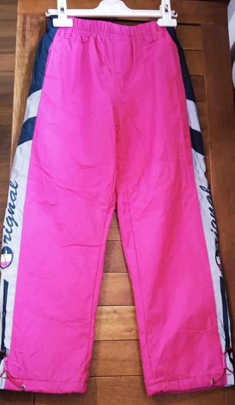 Dievčenské zateplené nohavice, 116 / 140