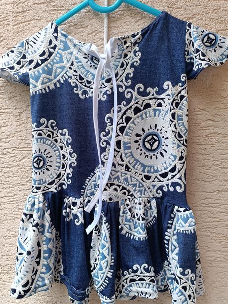 Detske letné šaty, 86