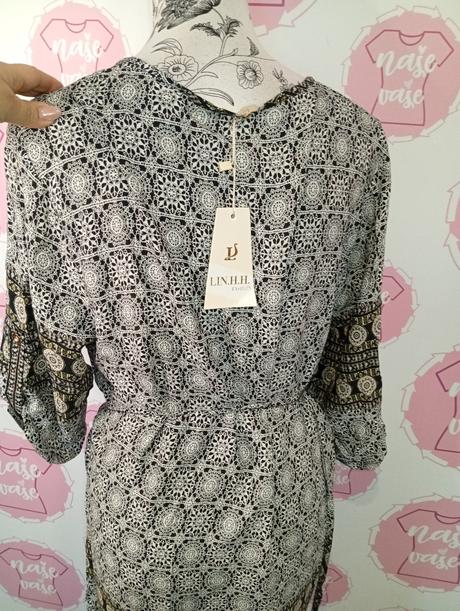 Ľahké letné šaty a vreckami / tunika, l / m