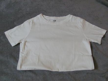Biele tričko, h&m,122