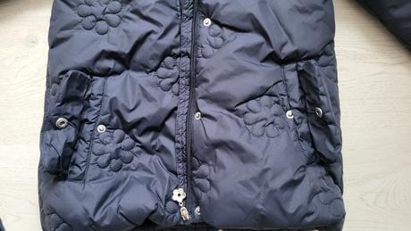 Zimná bunda modrá, topolino,128