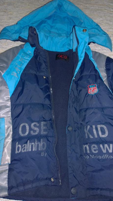 Perfektná teplá bunda s reflex prvkami, 122