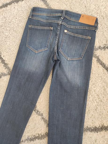 Super skinny dievčenské rifle, h&m,164