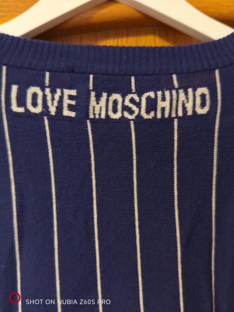 Love moschino originál kvalitný luxusný svetrík, moschino,l